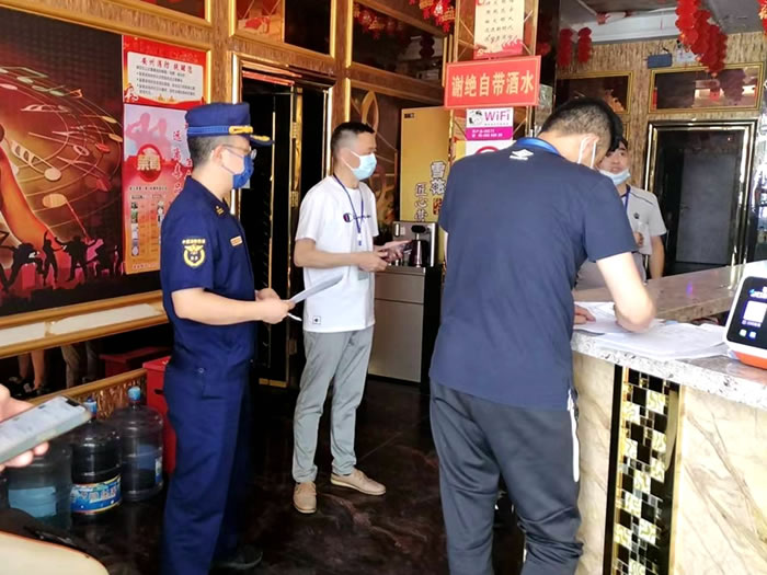 绵阳安州区多部门联合开展公共娱乐服务场所消防安全大检查